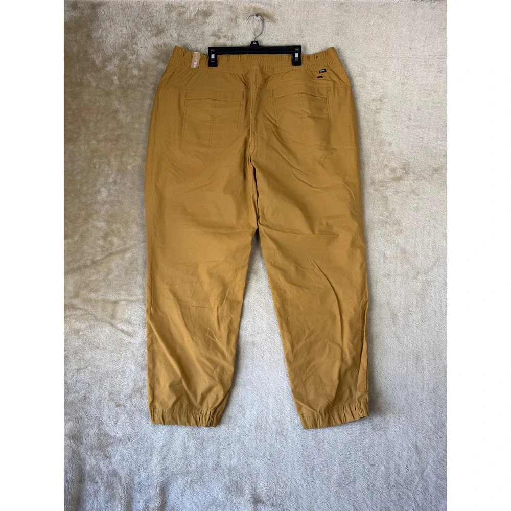 prAna Halle E-Waist Jogger Plus II Antique Bronze Brown Hiking Pants 18W NEW